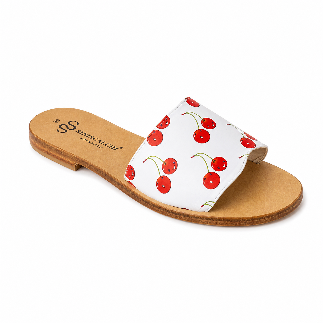 Sandali Fascia Cherry