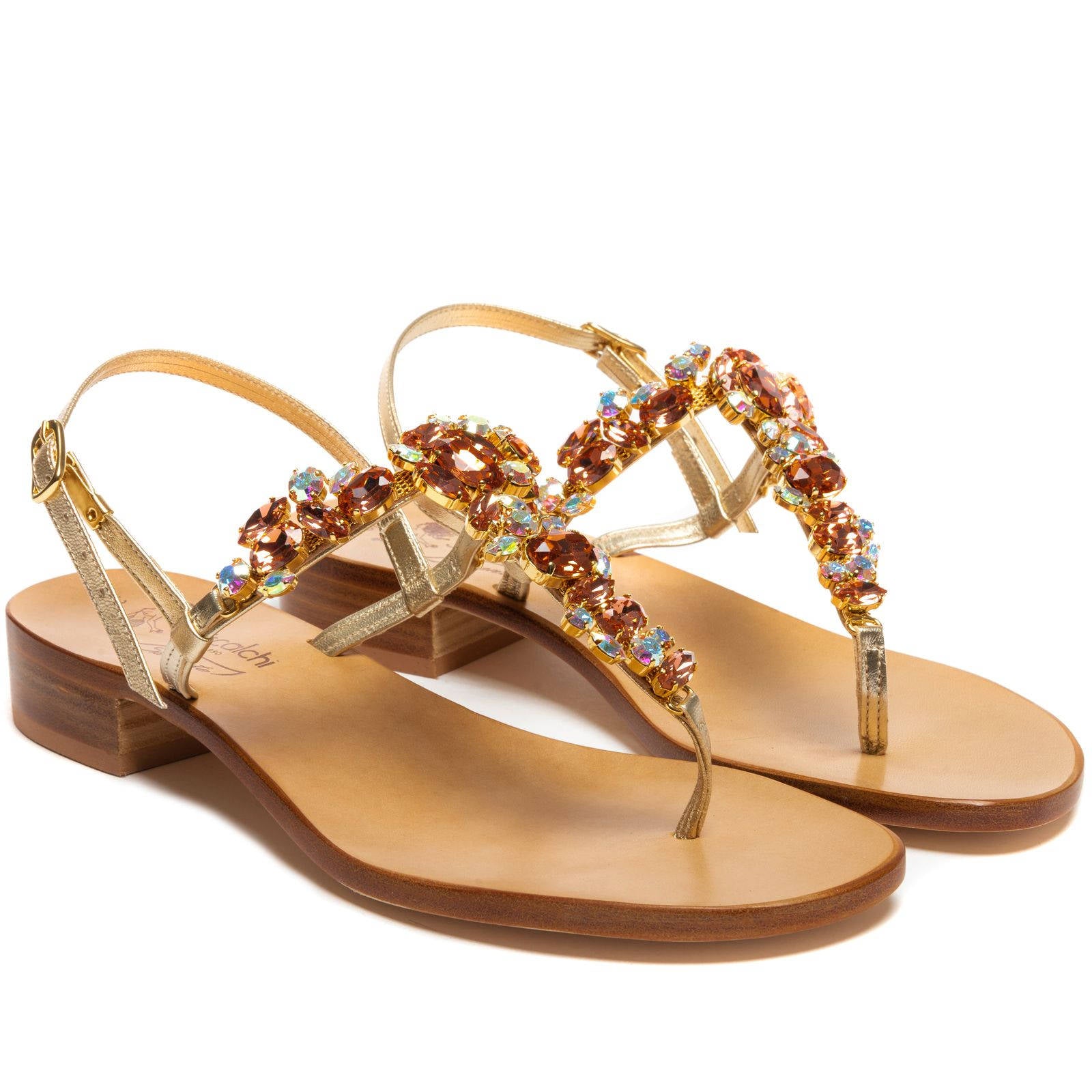 Sandals Elettra Gold