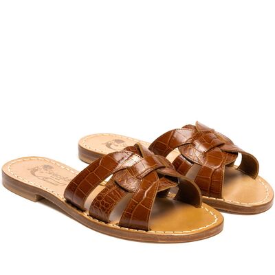Sandals Ivana, Color: Coconut leather, Size: 34