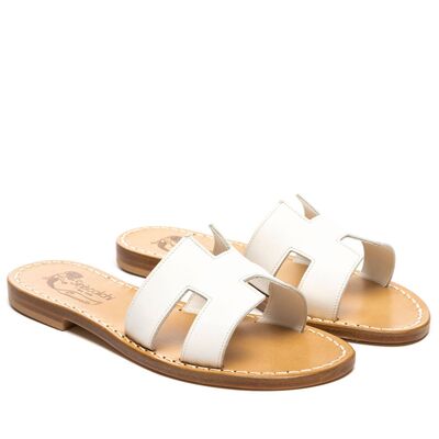 Sandals H, Color: White, Size: 35