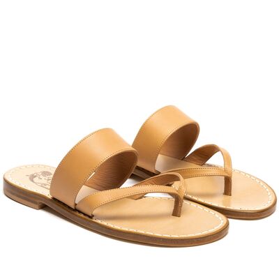 Sandals Vienna, Color: Light brown, Size: 34