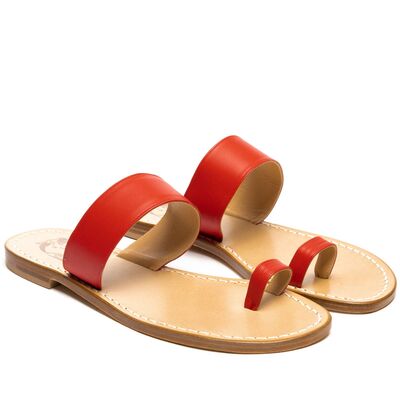 Sandals Ida, Color: Red, Size: 35
