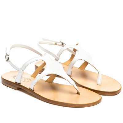 Sandals Firenze, Color: White, Size: 34