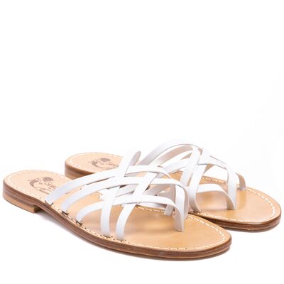 Sandals Maiori, Color: White, Size: 34