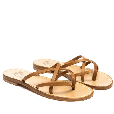 Sandals Minori, Color: Brown, Size: 34