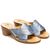Sandals Orietta, Color: Violet laminate, Size: 37