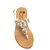 Sandals Iris, Stone color: Oro/Bianco, Size: 34, 3 image