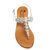 Sandals Dalila, Stone color: Silver, Size: 42, 3 image