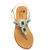 Sandals Aurora, Stone color: Turchese, Size: 34, 3 image
