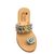 Sandals Madrid, Stone color: Multicolor, Size: 40, 3 image