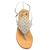 Sandals Noemi, Stone color: Silver, Size: 34, 3 image
