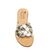 Sandals Furore, Color: Gold, Size: 34, 3 image