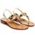 Sandals Aurora, Stone color: Ambra, Size: 39