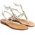 Sandals Alessandra, Stone color: Argento/Bianco, Size: 42