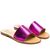 Sandals Fascia, Color: Fuxia laminate, Size: 34