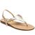 Sandals Ketty, Color: Gold, Size: 34, 2 image