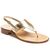 Sandals Luana, Color: Gold, Size: 34, 2 image