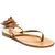 Sandals Capri, Color: Brown, Size: 34, 2 image