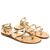 Sandals Minori Gladiator, Color: Gold, Size: 35