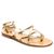 Sandals Minori Gladiator, Color: Gold, Size: 34, 2 image