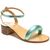 Sandals Lunetta, Color: Laminato verde acqua, Size: 39, 2 image