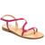 Sandals Siena, Color: Fuxia python, Size: 34, 2 image