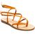 Sandals Vittoria, Color: Orange, Size: 38, 2 image