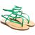 Sandals Veronica, Color: Green, Size: 36