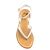 Sandals Vania, Color: White, Size: 34, 3 image