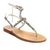 Sandals Serena, Stone color: Silver, Size: 35, 2 image