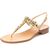 Sandals Dalila, Stone color: Gold, Size: 37, 4 image