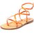 Sandals Vittoria, Color: Orange, Size: 38, 4 image