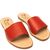 Sandals Fascia, Color: Red, Size: 40, 5 image
