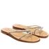 Sandals Nizza Luxury, Stone color: Crystal, Size: 34