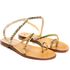 Sandals Samara Luxury, Stone color: Multicolor, Size: 34