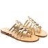 Sandals Pompei, Color: Gold, Size: 34