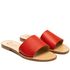 Sandals Fascia, Color: Red, Size: 40