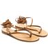 Sandals Capri, Color: Brown, Size: 34