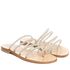 Sandals Meta Luxury, Stone color: Crystal, Size: 34