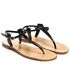 Sandals Maratea, Color: Black python, Size: 34