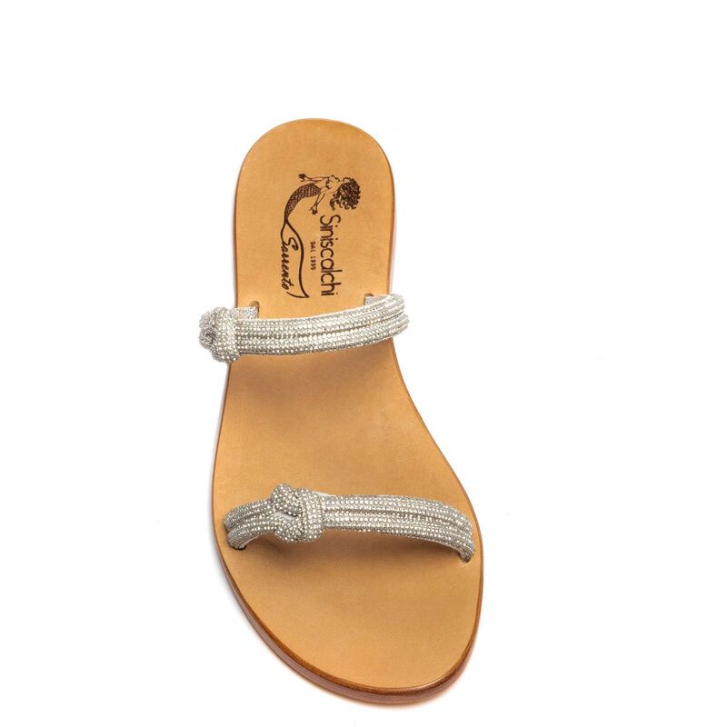 Sandals Nairobi Luxury, Stone color: Crystal, Size: 34, 3 image