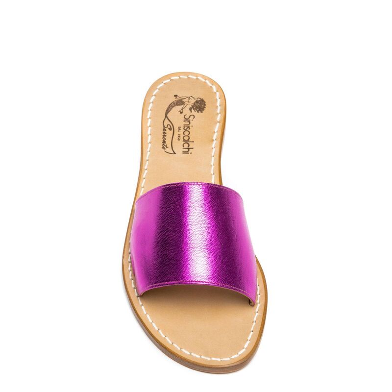 Sandals Fascia, Color: Fuxia laminate, Size: 35, 3 image