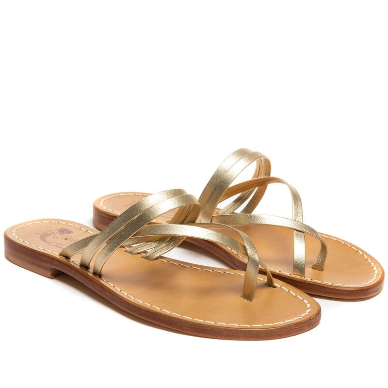 Sandals Ralf, Color: Gold, Size: 35