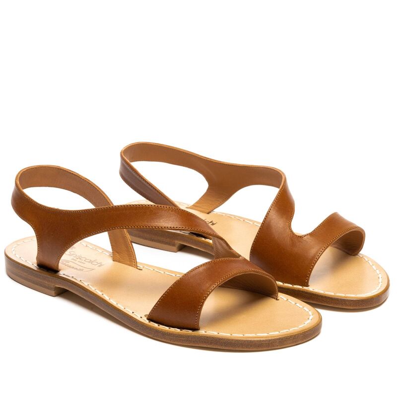 Sandals Agerola, Color: Brown, Size: 34