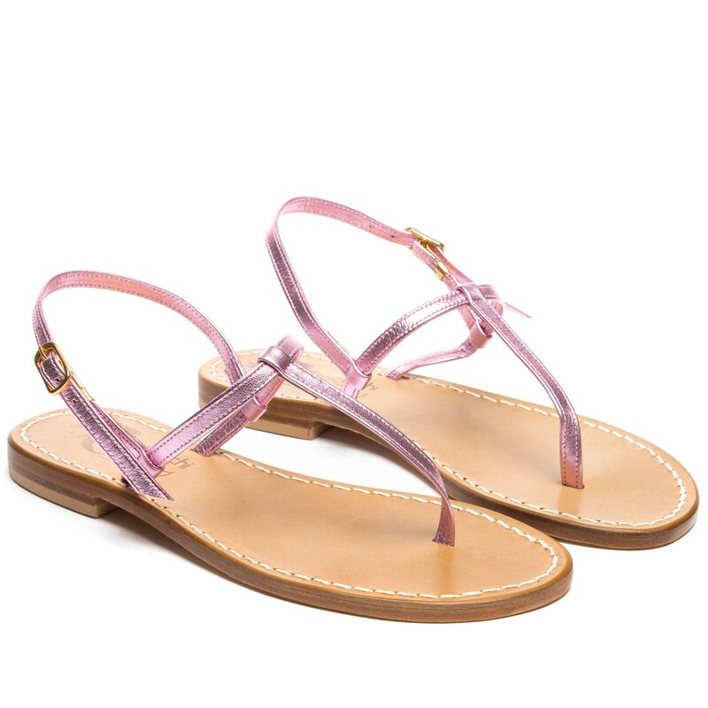 Sandals Titty, Color: Pink laminate, Size: 34