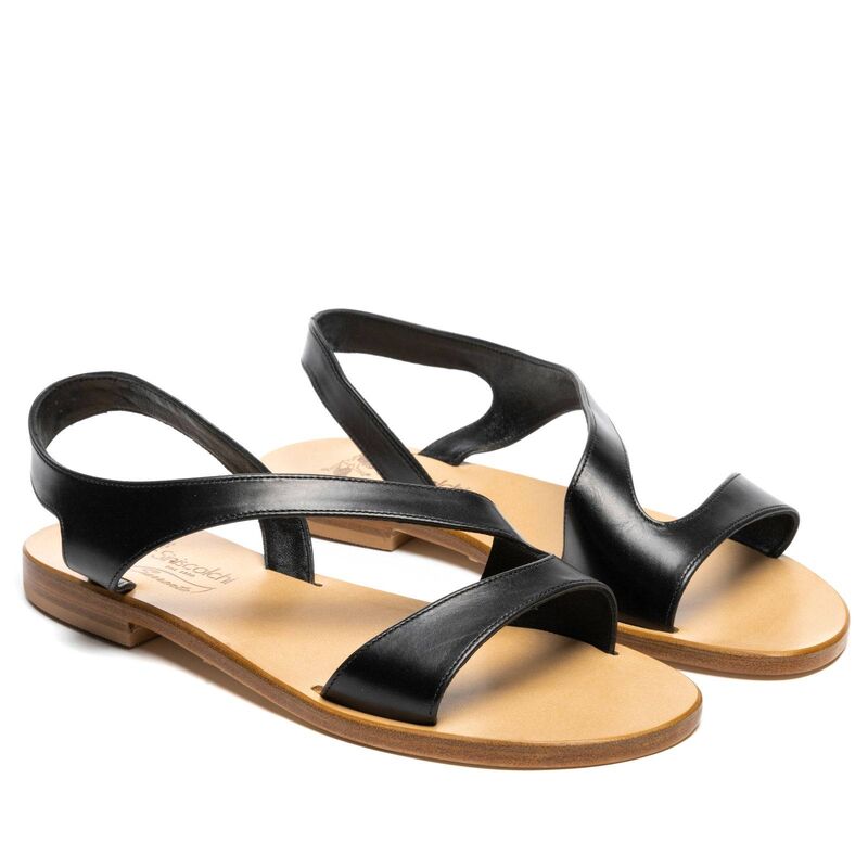 Sandals Agerola, Color: Black, Size: 34