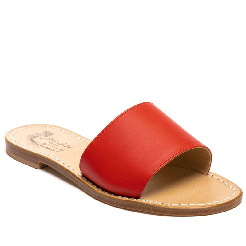Sandals Fascia, Color: Red, Size: 37, 2 image
