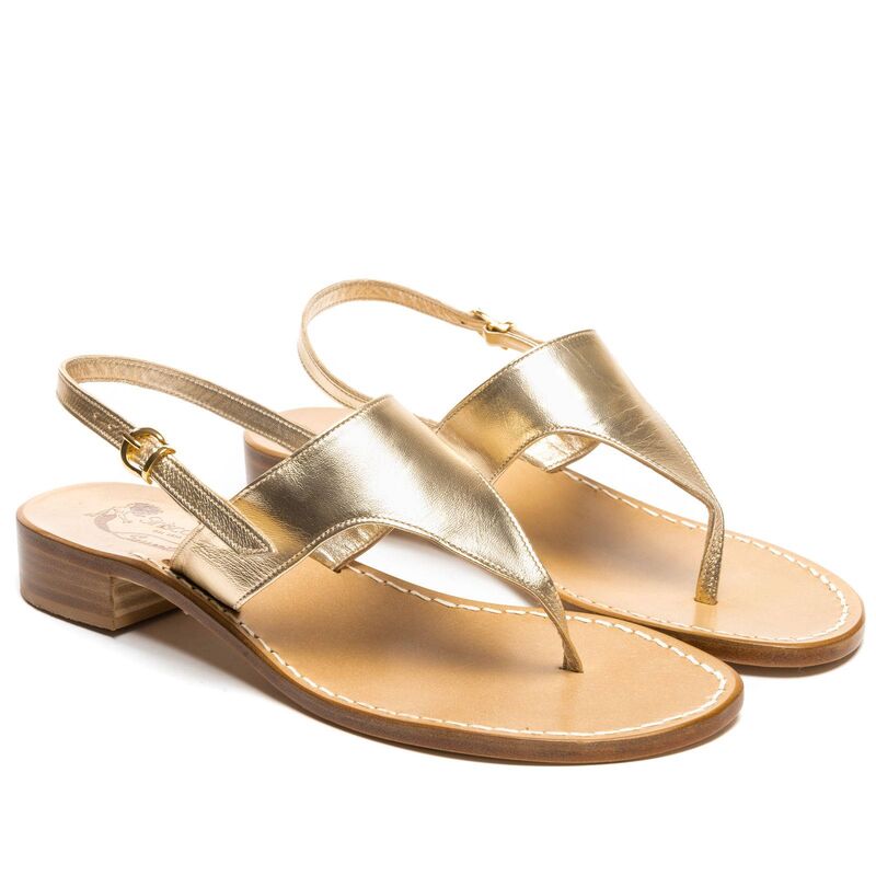 Sandals Luana, Color: Gold, Size: 34