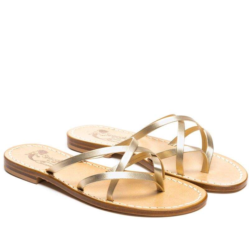 Sandals Minori, Color: Gold, Size: 34