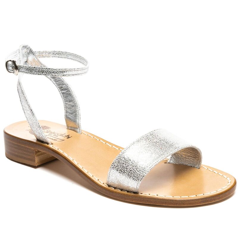 Sandals Maya, Color: Polvere argento, Size: 34, 2 image